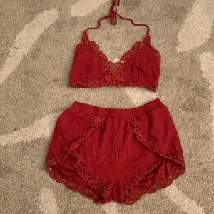 Tops - Two piece crop top set Tops - Two piece crop top set